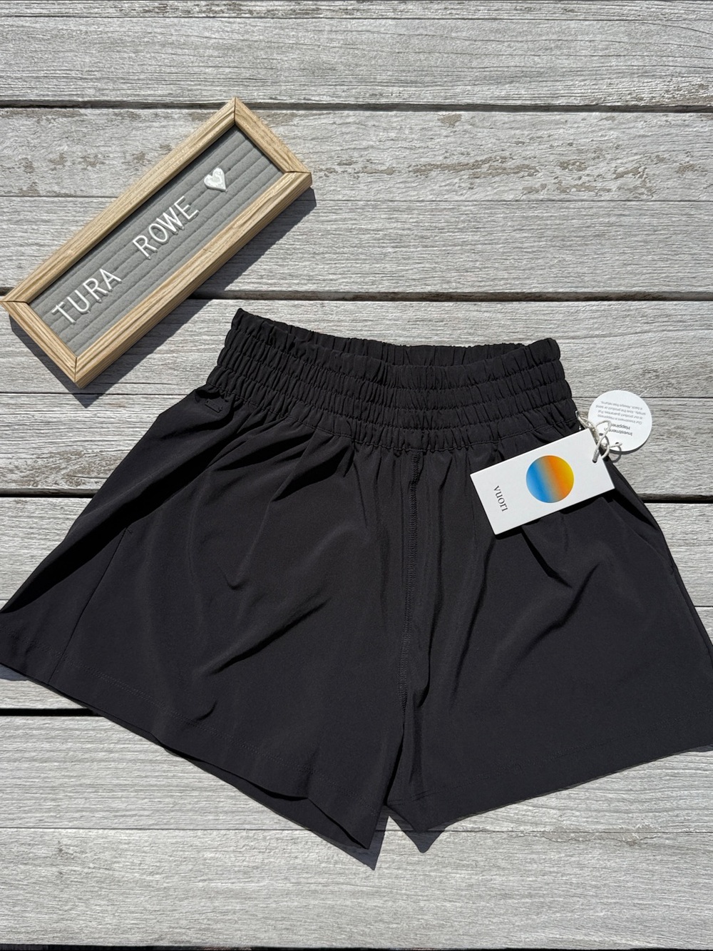 Vuori Villa Short Black Women’s Size XXS NWT 🖤✨
